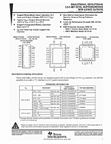 DataSheet SN74LVTH244A pdf