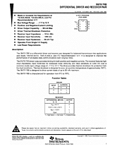 DataSheet SN75179B pdf