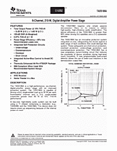 DataSheet TAS5186A pdf