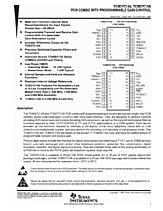 DataSheet TCM37C15A pdf