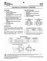 DataSheet THS4121 pdf