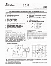 DataSheet THS4501 pdf