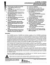 DataSheet TL16C550C pdf