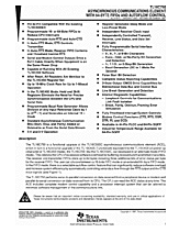 DataSheet TL16C750 pdf