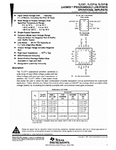 DataSheet TLC271 pdf