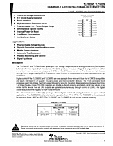 DataSheet TLC5620CD pdf