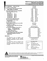 DataSheet TMS27C512 pdf