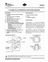 DataSheet TPA6204A1 pdf