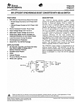 DataSheet TPS61070 pdf