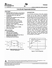 DataSheet TPS74201 pdf