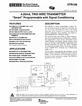 DataSheet XTR108 pdf