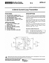 DataSheet XTR117 pdf