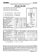 DataSheet 2SC2229 pdf