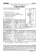 DataSheet 2SC2383 pdf