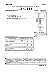 DataSheet 2SC2655 pdf