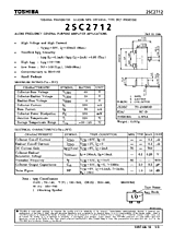 DataSheet 2SC2712 pdf