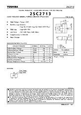 DataSheet 2SC2713 pdf