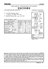 DataSheet 2SC3303 pdf