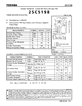 DataSheet 2SC5198 pdf