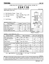 DataSheet 2SK118 pdf