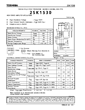 DataSheet 2SK1530 pdf