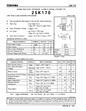 DataSheet 2SK170 pdf