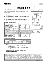 DataSheet 2SK2232 pdf