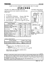 DataSheet 2SK2466 pdf