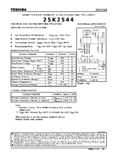 DataSheet 2SK2544 pdf