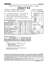 DataSheet 2SK2718 pdf