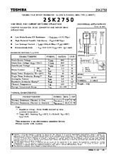 DataSheet 2SK2750 pdf