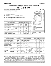 DataSheet GT25J101 pdf