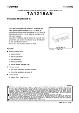 DataSheet TA1216AN pdf