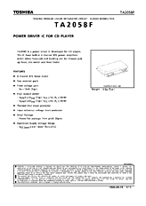 DataSheet TA2058F pdf