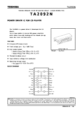 DataSheet TA2092N pdf