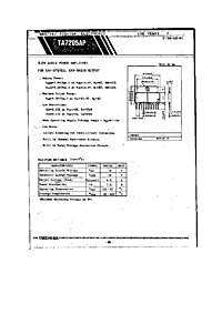 DataSheet TA7205AP pdf