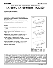 DataSheet TA7259 pdf