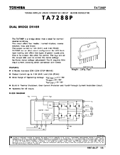 DataSheet TA7288P pdf