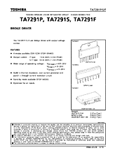 DataSheet TA7291F pdf