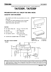 DataSheet TA7330 pdf
