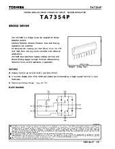 DataSheet TA7354P pdf