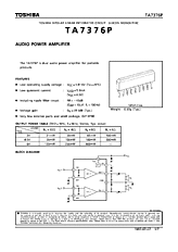 DataSheet TA7376P pdf