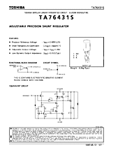 DataSheet TA76431S pdf