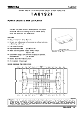 DataSheet TA8192F pdf