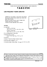 DataSheet TA8229K pdf