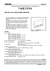 DataSheet TA8233H pdf