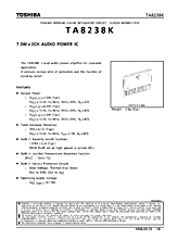 DataSheet TA8238K pdf