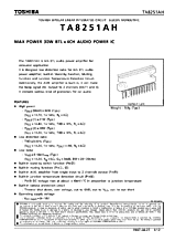 DataSheet TA8251AH pdf