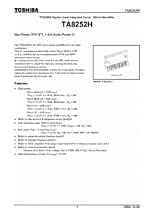 DataSheet TA8252H pdf