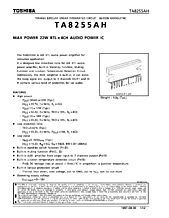 DataSheet TA8255AH pdf